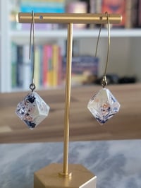 Image 1 of Once Upon a December - anastasia inspired dice earrings 