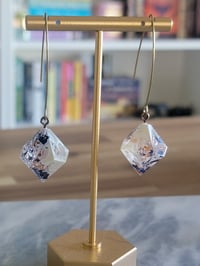 Image 3 of Once Upon a December - anastasia inspired dice earrings 