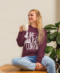 Image 5 of Live Laugh Lurk Unisex Sweatshirt