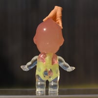 Image 6 of Color Changing UV Reactive White to Orange Glow in the Dark 3 inch Kewtie Addams Family Edition