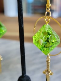 Image 6 of Gelatinous Cutie - dice earrings 