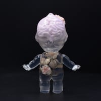 Image 4 of Rose Oneill Glow in the Dark Brain and Skull Kilos Kewties 3 inch Double Cast Resin Figure