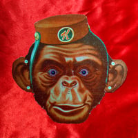 Image 1 of Chimpy (The Chimpanzee) - Kelloggs Corn Flakes False Faces mask (1953) - cutout