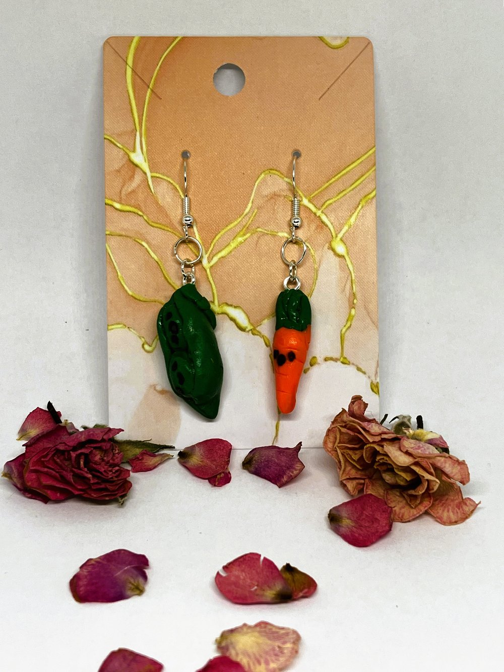 Image of Peas & Carrots Earrings