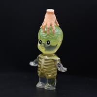 Image 6 of Glow in the Dark Brain Anatomy Kilos Kewties Addams Family Edition 3 inch Double Cast Resin Figure