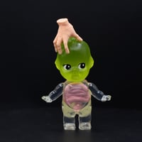 Image 2 of Glow in the Dark Anatomy Kilos Kewties Addams Family Edition 3 inch Double Cast Resin Figure