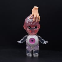Image 2 of Glow in the Dark Brain and Eyeball Kilos Kewties Addams Family Edition 3 in Double Cast Resin Figure