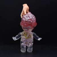Image 3 of Glow in the Dark Brain and Eyeball Kilos Kewties Addams Family Edition 3 in Double Cast Resin Figure