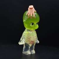 Image 6 of 4.5" Large Green Glow in the Dark Anatomy Double Cast Kilos Kewtie Addams Family Edition