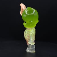 Image 9 of 4.5" Large Green Glow in the Dark Anatomy Double Cast Kilos Kewtie Addams Family Edition
