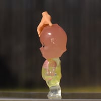 Image 8 of Color Changing UV Reactive White to Orange Glow in the Dark 3 inch Kewtie Addams Family Edition