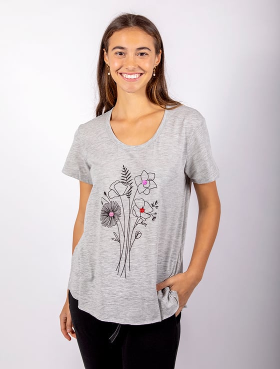 Image of Posie Tee - Grey