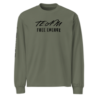 Image 2 of Team Free Energy Premium Heavyweight Long Sleeve Shirt