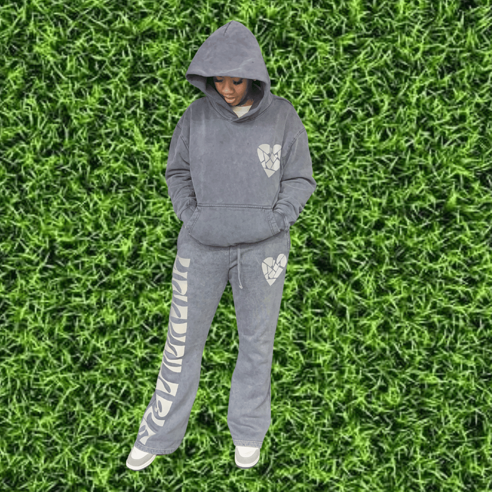 Image of Grey Essential SweatSuit 