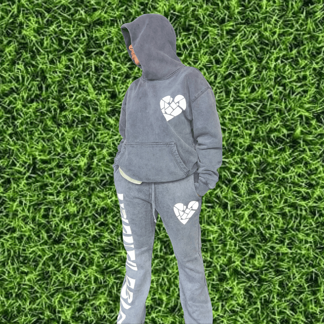 Image of Grey Essential SweatSuit 