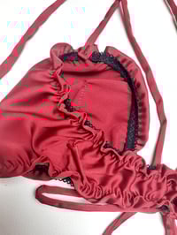 Image 2 of The TEASE satin lingerie set