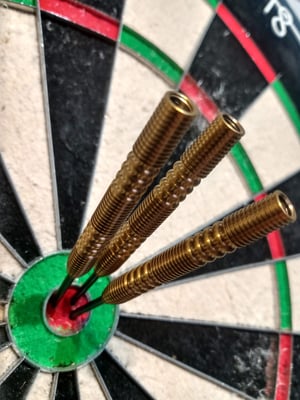 Image of Dart Craft | GOLDSTREAM 23.5G 97 % Tungsten Darts | Last ever set