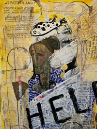 Image 3 of Help - Mixed Media Collage