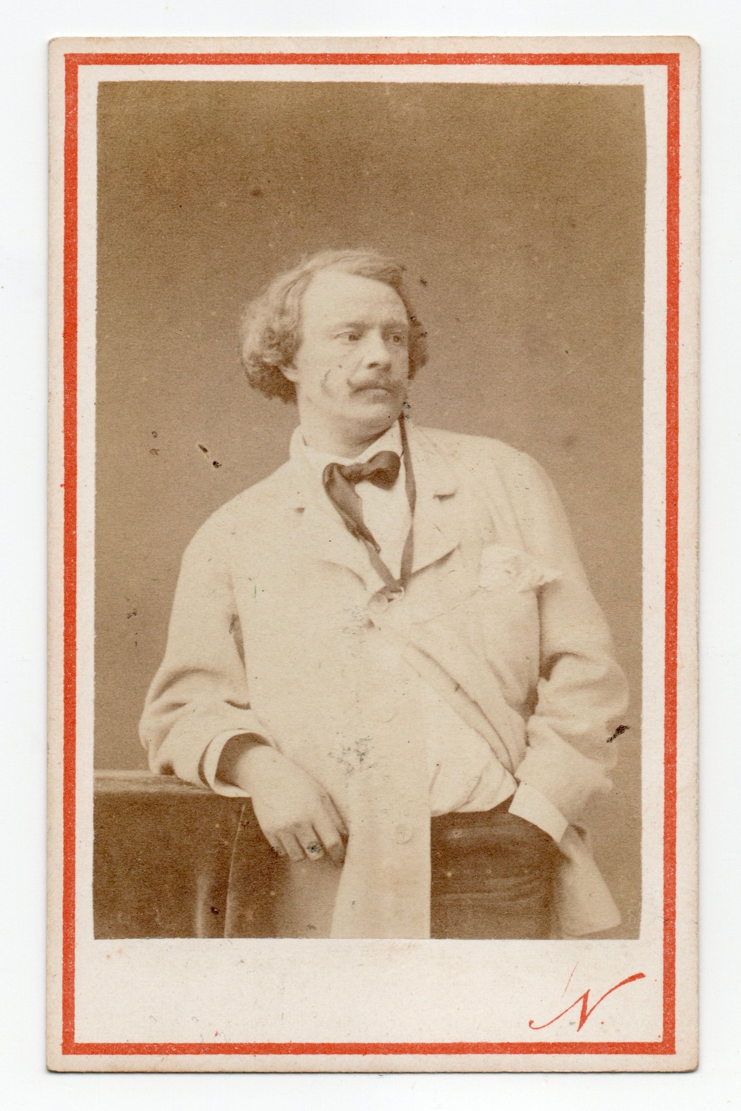 Image of Félix Nadar: self-portrait, Paris ca. 1860