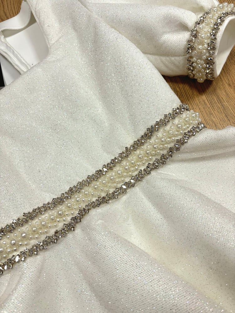 Image of Pearl diamond dress 