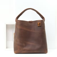 Image 1 of Midi Bucket in vintage brown