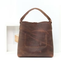 Image 3 of Midi Bucket in vintage brown