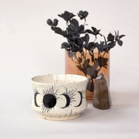 Image 1 of Crescent Eclipse - Handmade Ceramic Bowl