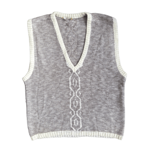 70s knit vest by holiday