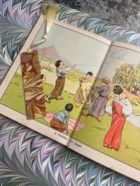 Image 3 of Gift wrapped Vintage Book - 'Little Folk In Many Lands' wrapped in Fern & Feather