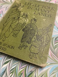 Image 7 of Gift wrapped Vintage Book - 'Little Folk In Many Lands' wrapped in Fern & Feather