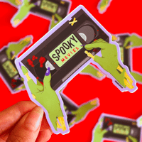 Image 1 of Spooky Movies - Sticker Waterproof