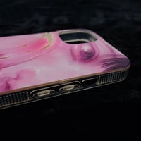 Image 3 of MATERIAL GIRL: Holographic Shiny Phone Case (gloss)