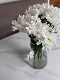 Image 2 of 80’s Glass vase 
