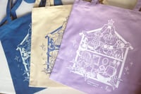 Image 3 of Itsy-Bitsy Laji: Canvas Tote Bag (3 colors)