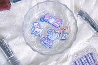 Image 2 of Itsy-Bitsy Laji: Holographic Acrylic Keychains (2 designs)