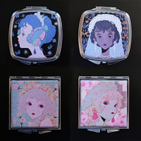 Image 1 of Bloom And Fly: Compact Mirror (4 designs)