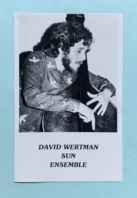 Image 5 of David Wertman, Sun Ensemble – Wide Eye Culture (Sunmuse Records – SUN 401 - US - 1983)