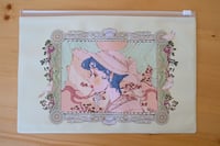 Image 1 of Bloom And Fly: Makeup Bag (matsu to shukujo)