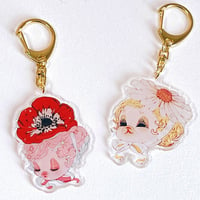 Image 1 of Bloom And Fly: Acrylic Keychain (2 designs)