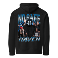 Image 3 of No Safe Haven Hoodie Big Back