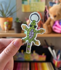 Beaded Lizard Sticker