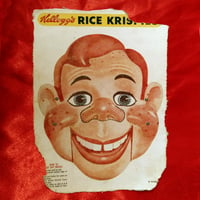 Image 1 of Howdy Doody - Kelloggs Rice Krispies mask (1954) - backside