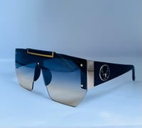 Image 1 of Gold Ombré Sunglasses 