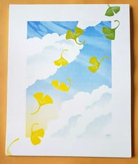 Image 1 of Ginkgo Risograph Print