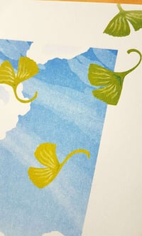 Image 2 of Ginkgo Risograph Print