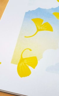 Image 3 of Ginkgo Risograph Print