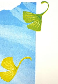 Image 4 of Ginkgo Risograph Print