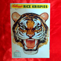 Image 1 of Tiger - Kelloggs Rice Krispies mask (1950s) - backside