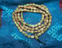 Image 2 of Yak Bone Skull Carved Citipati Mala - Citipati Guru Bead - Larger - Tantra - Rare - High Quality