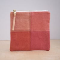 Image 1 of Patchwork Zip - Coral